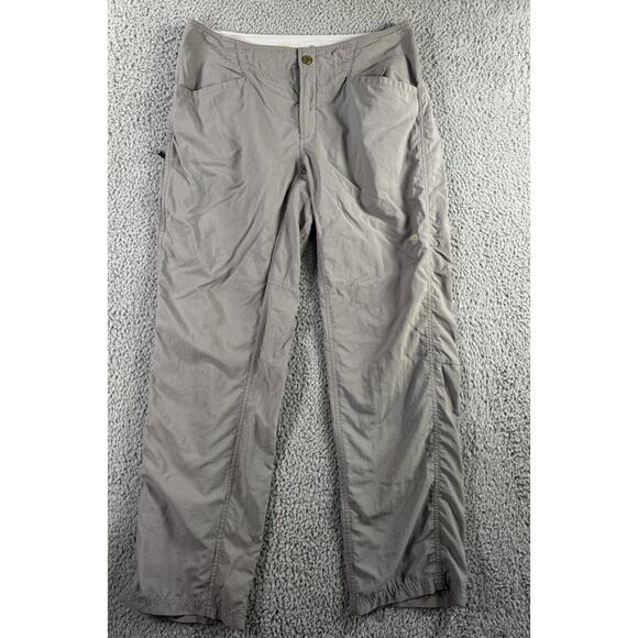 Mountain Hardwear Cargo Pants Women 10/32 Mid Rise Nylon‎ Cinch Leg - Picture 1 of 9